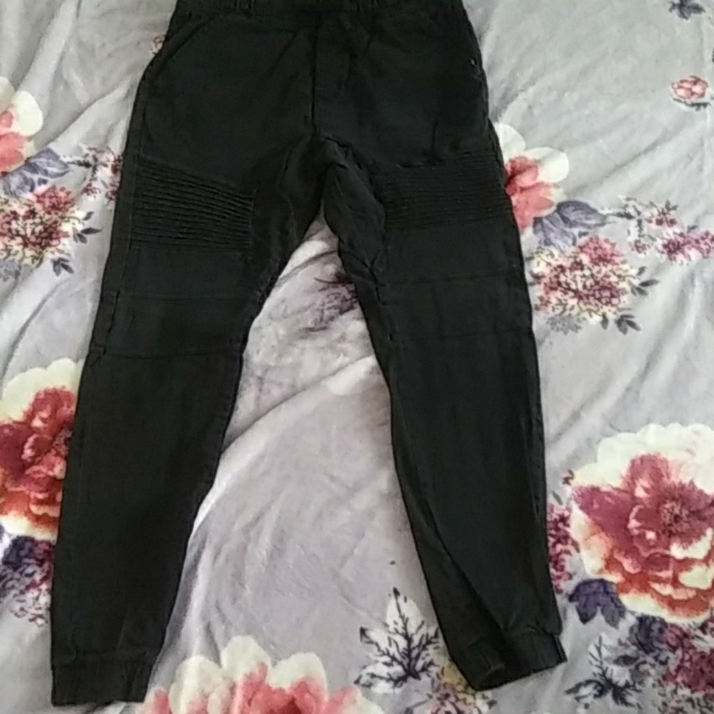COPY - New young men's cotton black jogger pants